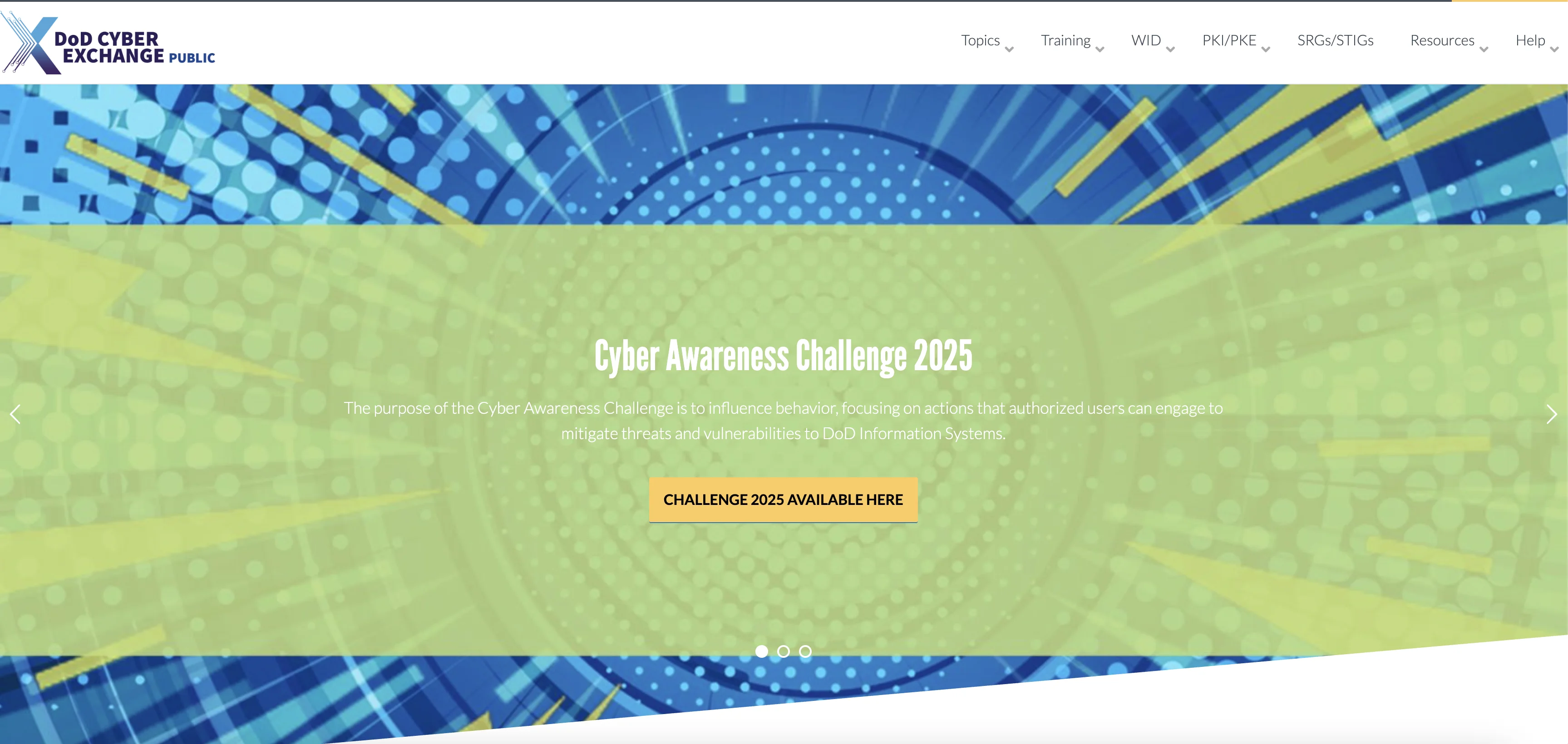 Go to cyber.mil