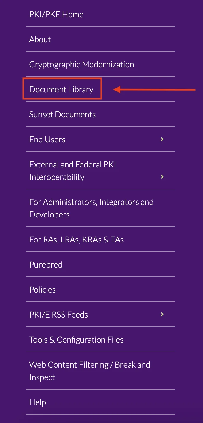 Click Document Library